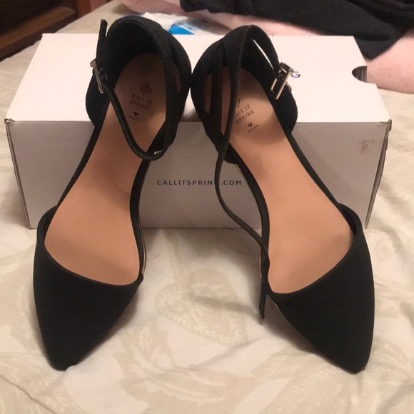 Suede Charlotte Ballerina Flats